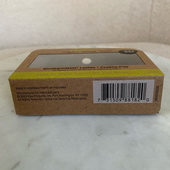 NEW Kiss Sister Nature Vegan Eyelashes - Storm - Picture 6 of 8